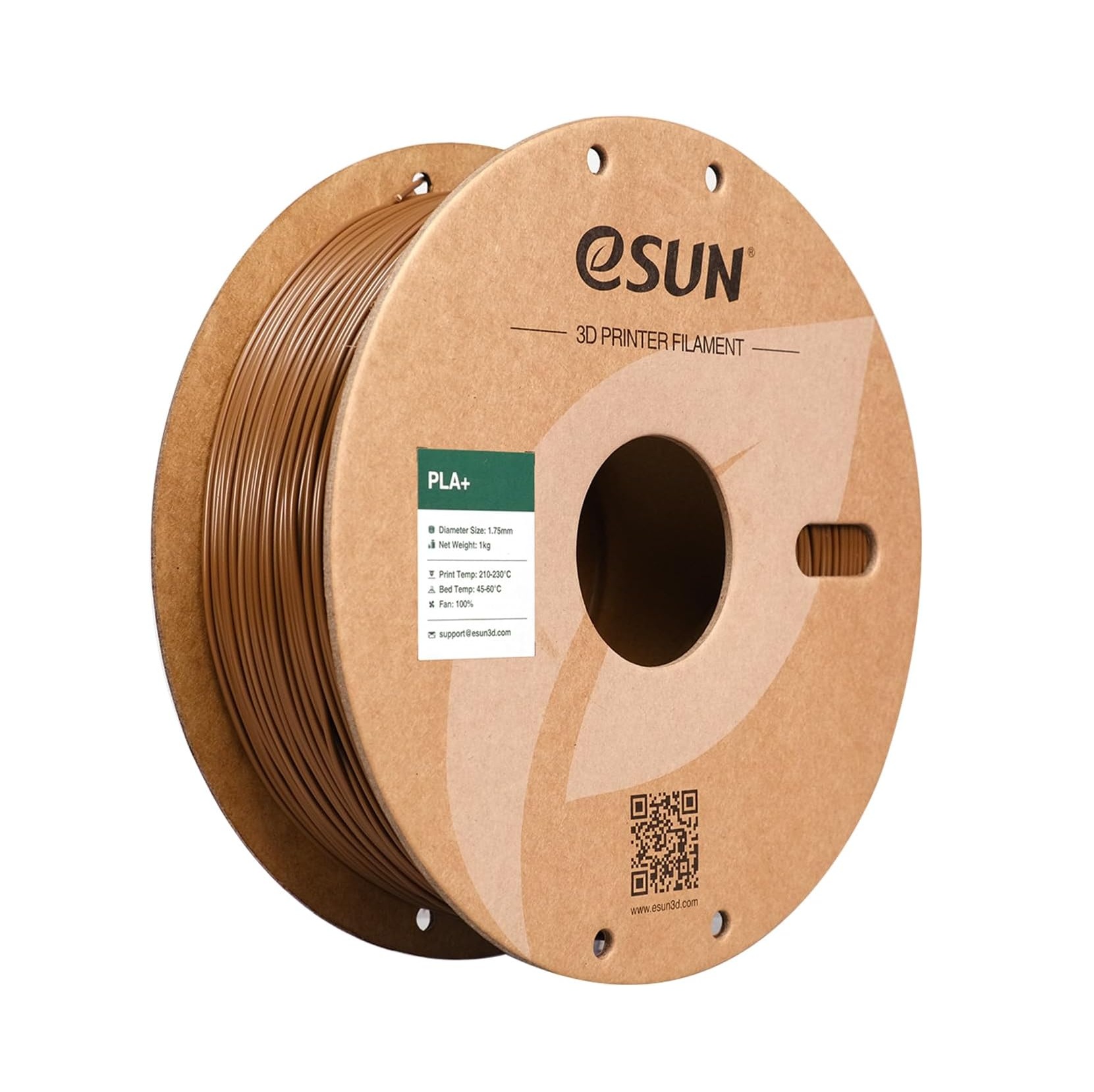 Filamento PLA+ Marrón